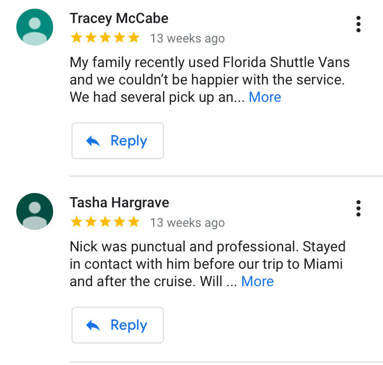 FloridaShuttleVans.com review